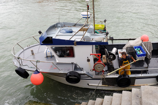 Fischerboot in Nordspanien