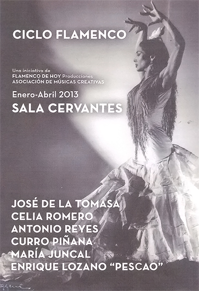 Flamenco-Konzerte in Valladolid Plakat Ciclo Flamenco