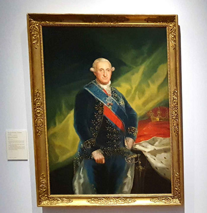 Goya-Porträt vom König Carlos