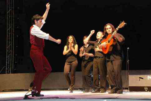 Flamencotänzer in Madrid