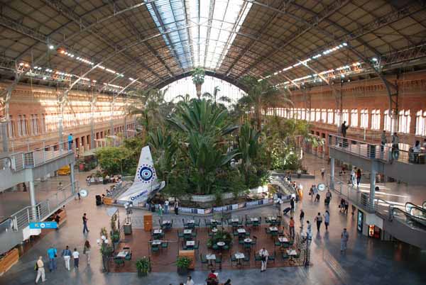Atocha-Bahnhof in Madrid