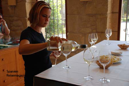 Weinprobe in Spanien
