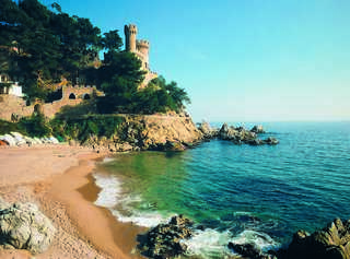 Strand der Costa Brava