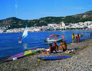 Strand von Port de la Selva, Costa Brava