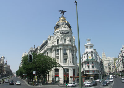 Zentrum von Madrid