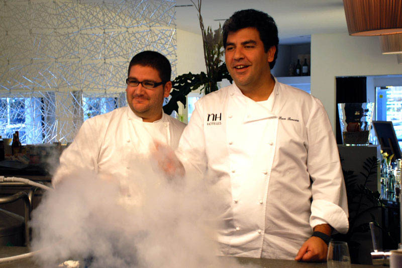 Spaniens Köche experimentieren mit Stickstoff
