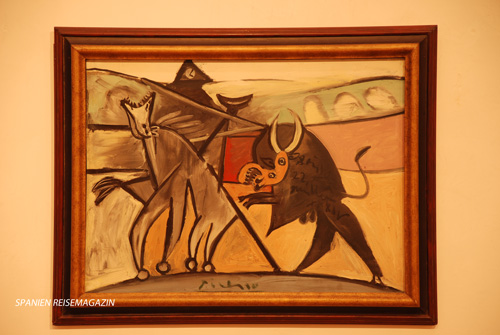 Bild von Pablo Picasso im Museo Thyssen, Madrid