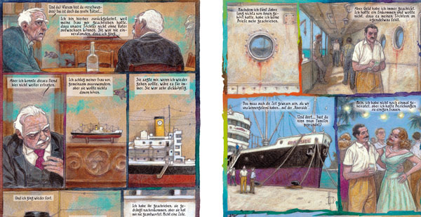 Aus dem Comic Ardal&eacute;n, von Miguelanxo Prado