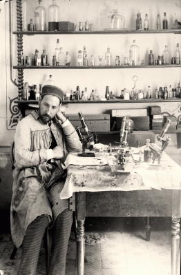 Selbsporträt von Cajal