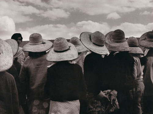 Juan Vacas Bild über Landarbeiter, Titel: Die Gehälter von Algodon