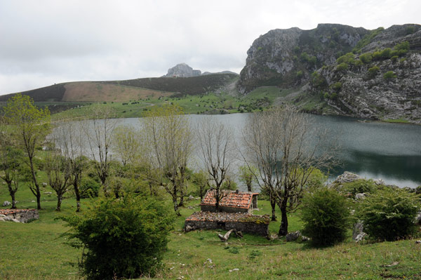 Bergsee Enol in Asturien