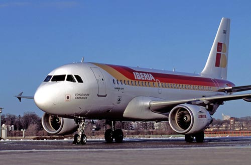 Flugzeug von Iberia