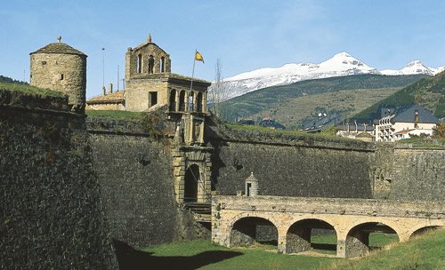 Befestigte Anlage in Jaca, Nordspanien