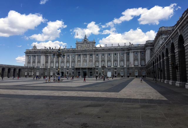 Königspalast in Madrid