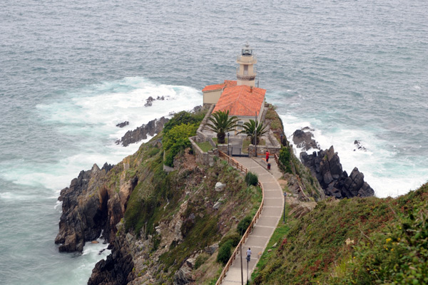 Leuchtturm an der asturischen Küste