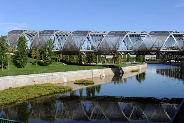 Madrid Río, Fluss in Madrid mit Parkanlage