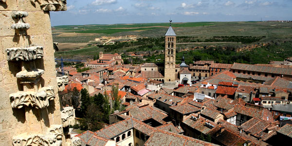 Über den Dächern von Segovia