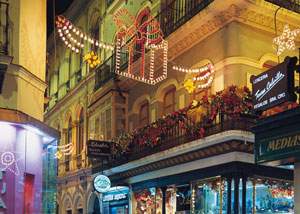 Glitzerweihnachten in Südspanien