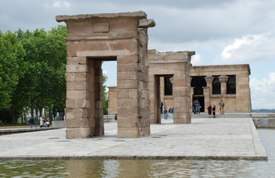 Ägyptischer Tempel in Madrid