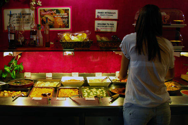 Vegetarische Gerichte in Madrid