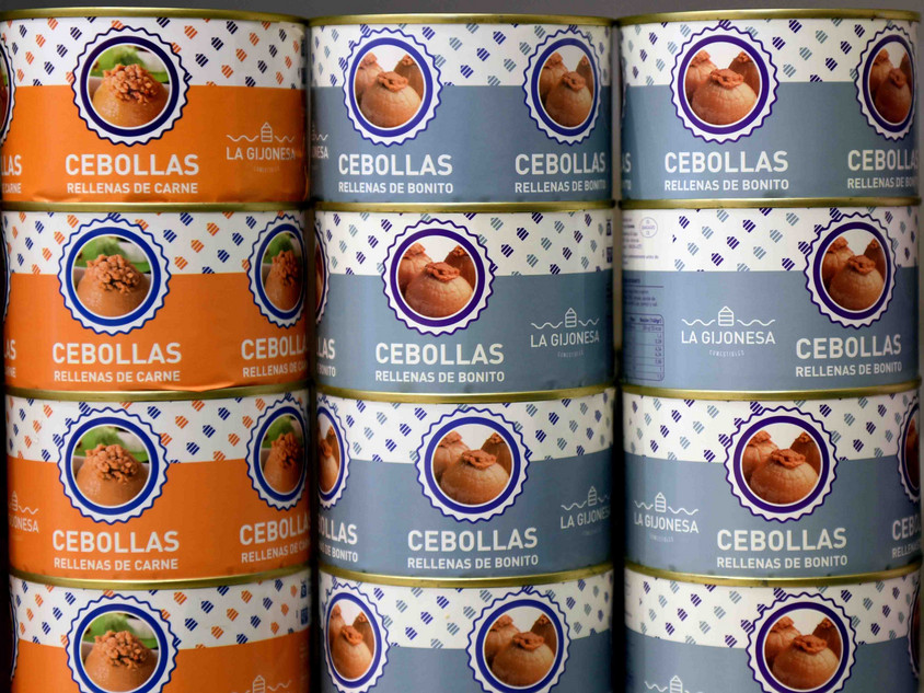 At&uacute;n con cebollas: Thunfischdose