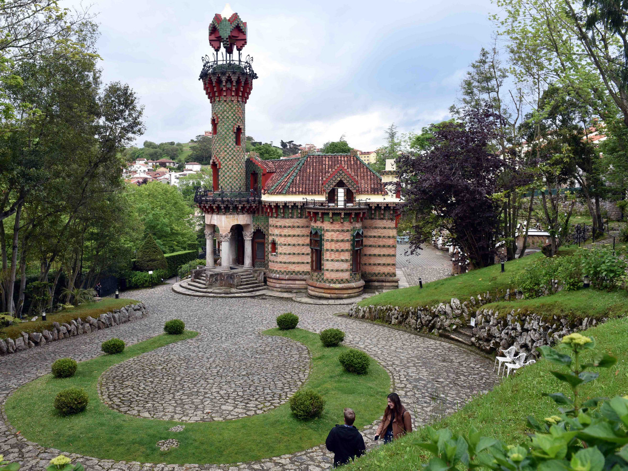 El Capricho in Comillas des Architekten Gaudí El Capricho: VIlla in Kantabrien