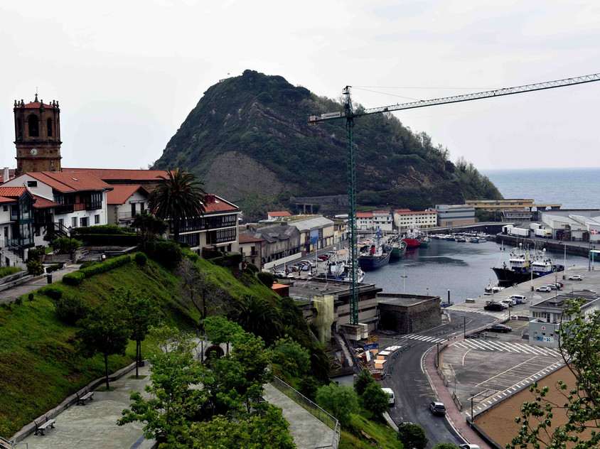 Zumaia an der spanisch-baskischen K&uuml;ste