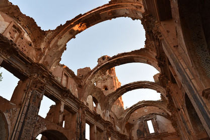 Kirchenruine in Belchite