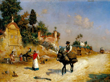 Gem&auml;lde zu Andalusien