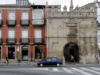 Galiciens Stadt Viveiro