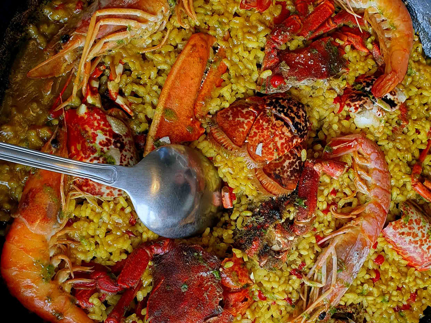 Spaniens Reispfanne Paella