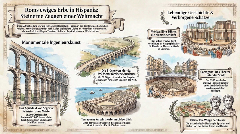Spuren der R&ouml;mer in Spanien