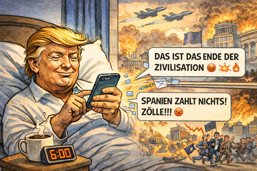 Trump twittert