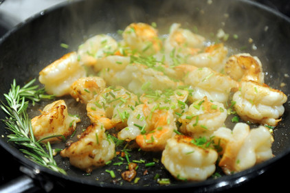 Gambas in der Pfanne