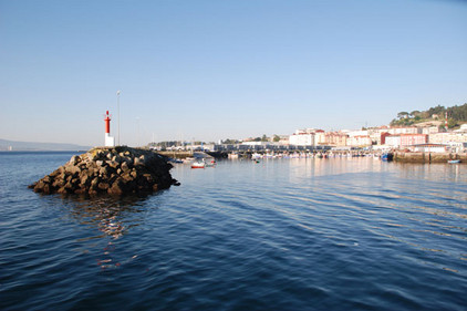 Fischerort Cangas in Nordwestspanien