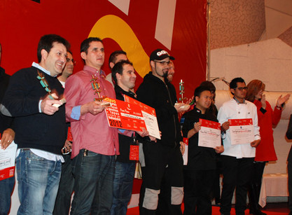 Gewinner des Tapa-Wettbewerbs in Valladolid