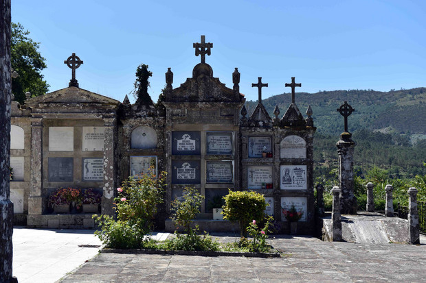 Friedhof in Galicien