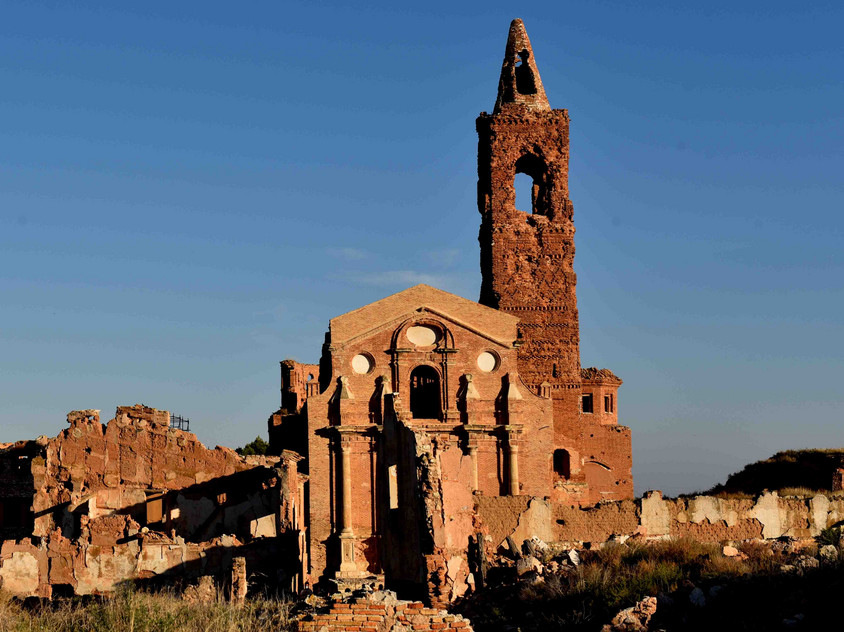 Belchite in Spanien