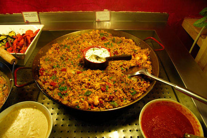 Paella ohne Fisch und Fleisch