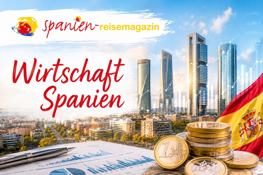 Wirtschaft in Spanien. Graphik: Alexander Gresbek Spaniens Wirtschaft
