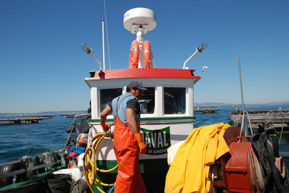 Fischerboot aus Galicien