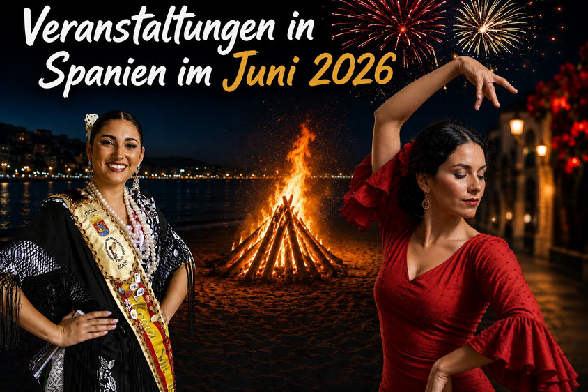 Juni als Festmonat Spaniens
