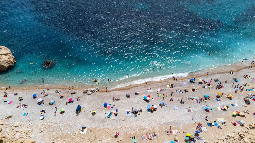 Strand an der Costa Blanca. Foto Alexander Gresbek Playa an der Costa Blanca