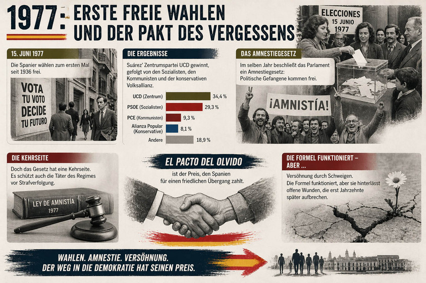 Spanien im Jahr 1977