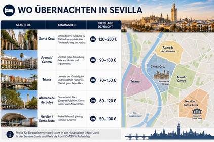 Hotels in Sevilla Übernachten in Sevilla