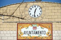 Rathaus in der Pampa der Extremadura