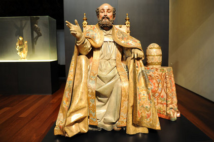 San Pedro in der Kirche San Pablo in Valladolid, Spanien. Foto Tobias Büscher San Pedro in der Kirche San Pablo in Valladolid, Spanien.