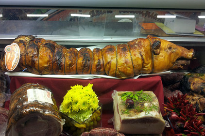 Schweinefleisch aus Spanien zubereitet