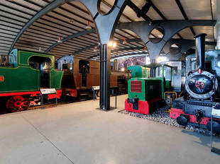 Eisenbahnmuseum in Spanien