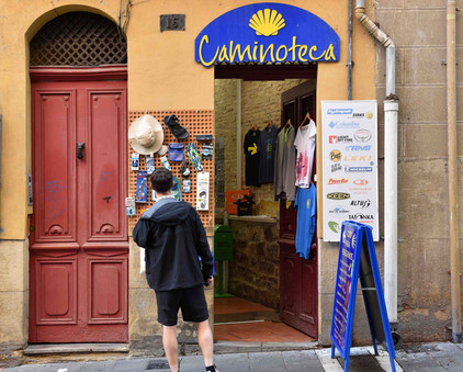 Shoppen am Camino Pilgershop